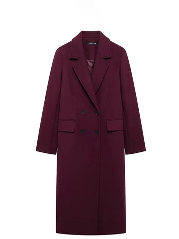 Longline Double-Breasted Coat