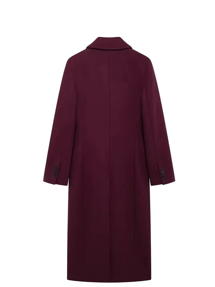 Longline Double-Breasted Coat